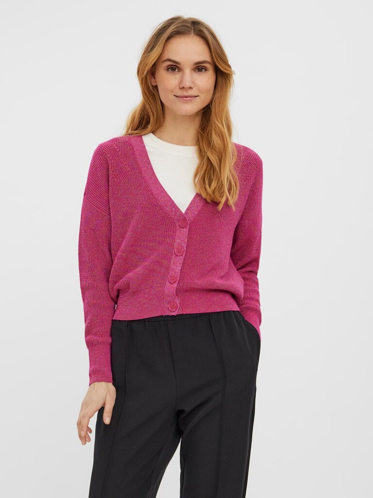 Vero Moda naiste kardigan 10260511*03, fuksia/ hinta ja tiedot | Naisten neulepuserot | hobbyhall.fi