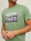 JACK & JONES meeste T-särk 12210420*04, roheline/beež hinta ja tiedot | Miesten T-paidat | hobbyhall.fi