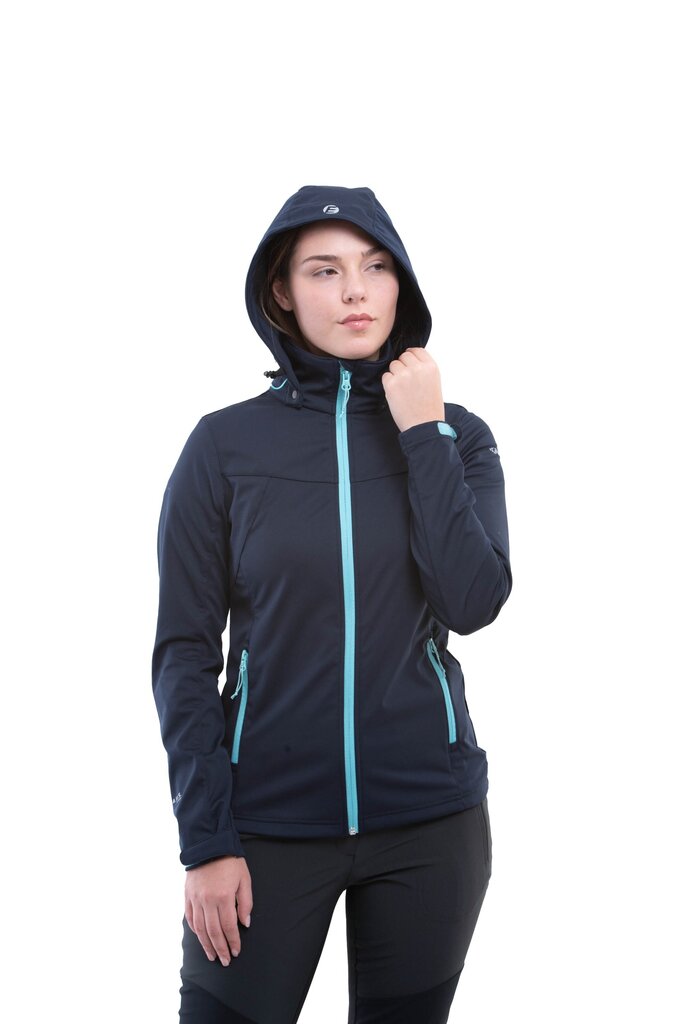 Icepeak naiste softshell-jope Boise 54974-9*390, tumesinine hinta ja tiedot | Naisten hupparit, collegepaidat ja villapaidat | hobbyhall.fi