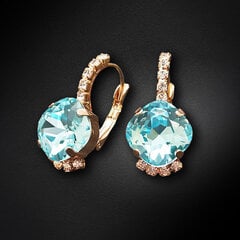 Серьги "Крит (Aqua Bohemica)" с кристаллами Preciosa™ hinta ja tiedot | Korvakorut | hobbyhall.fi