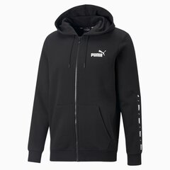 Puma meeste dressipluus Essentials+ 670270*01, must hinta ja tiedot | Miesten puserot ja hupparit | hobbyhall.fi