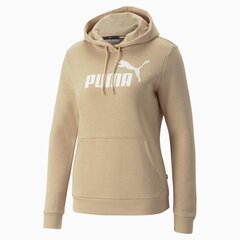 PUMA NAISTE DRESSIPLUUS Essentials Logo FL 586789*67, beež hinta ja tiedot | Naisten hupparit, collegepaidat ja villapaidat | hobbyhall.fi