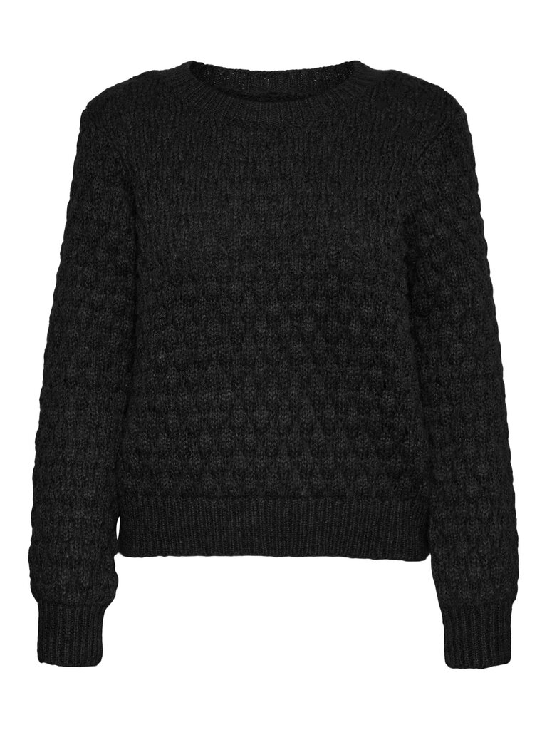 Vero Moda naiste pullover 10269224*02, must hinta ja tiedot | Naisten neulepuserot | hobbyhall.fi