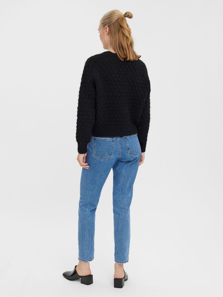 Vero Moda naiste pullover 10269224*02, must hinta ja tiedot | Naisten neulepuserot | hobbyhall.fi