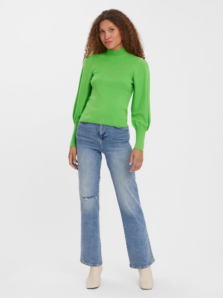 VERO MODA NAISTE PULLOVER 10268022*02, roheline/ir hinta ja tiedot | Naisten neulepuserot | hobbyhall.fi