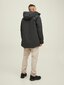 Jack & Jones meeste parka 120g 12216910*01, must hinta ja tiedot | Miesten ulkoilutakit | hobbyhall.fi