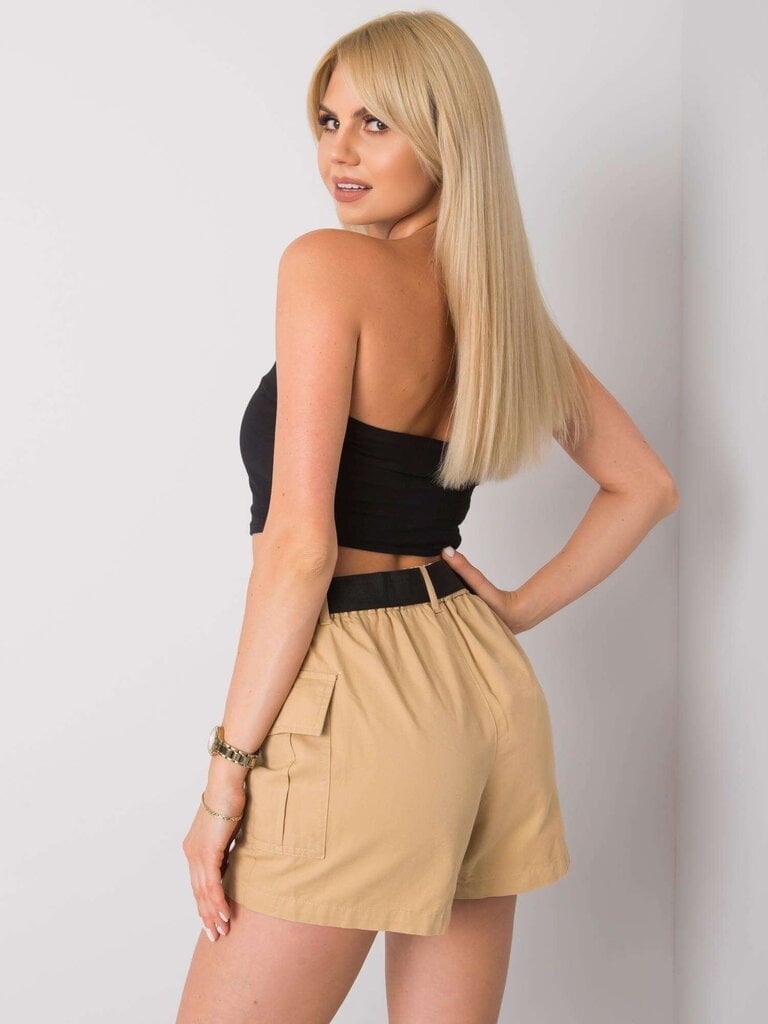 Naisten shortsit Sara, beige hinta ja tiedot | Naisten shortsit | hobbyhall.fi