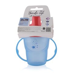 Mukit kahvoilla Lorelli sininen, 12+ kk, 210 ml hinta ja tiedot | Tuttipullot ja tarvikkeet | hobbyhall.fi