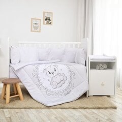 Lorelli lasten vuodevaatesetti Little Bear, 110x70, 8 osaa hinta ja tiedot | Vuodevaatteet lapsille | hobbyhall.fi