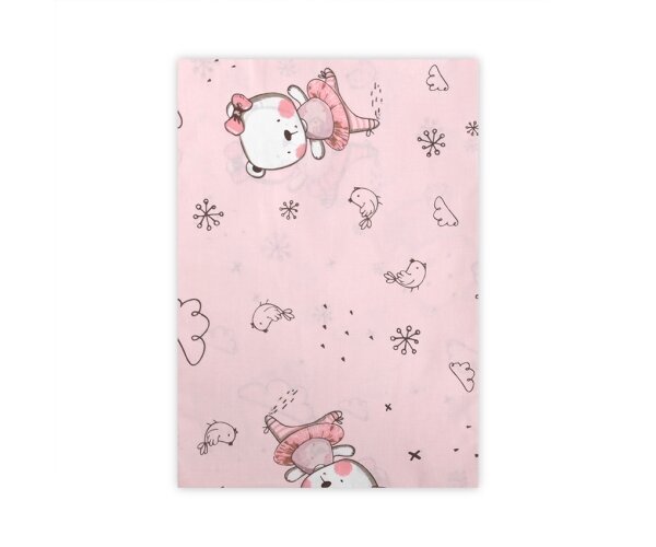 Lorelli aluslakana Pink Ballerina, 150x100 cm hinta ja tiedot | Lakanat | hobbyhall.fi