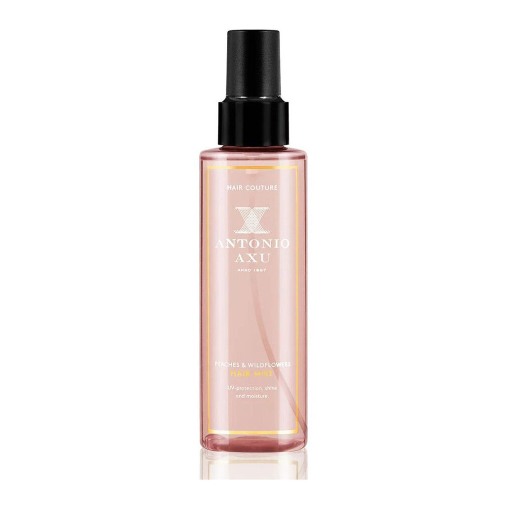 Kosteuttava hiuslakka UV-suojalla Antonio Axu Hair Couture Peaches and Wildflower, 150 ml hinta ja tiedot | Naamiot, öljyt ja seerumit | hobbyhall.fi