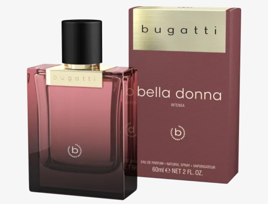 Hajuivesi Bugatti Bella Donna Intensa EDP naisille, 60 ml hinta ja tiedot | Naisten hajuvedet | hobbyhall.fi