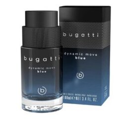 Hajuivesi Bugatti Dynamic Move Blue EDT miehille, 100 ml hinta ja tiedot | Miesten hajuvedet | hobbyhall.fi