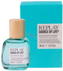 Hajuivesi Replay Source of Life EDP naisille, 30 ml hinta ja tiedot | Naisten hajuvedet | hobbyhall.fi