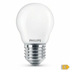 LED-lamppu Philips Pallon muotoinen 4,5 x 7,8 cm E27 E 6,5 W 806 lm (4000 K) hinta ja tiedot | Lamput | hobbyhall.fi