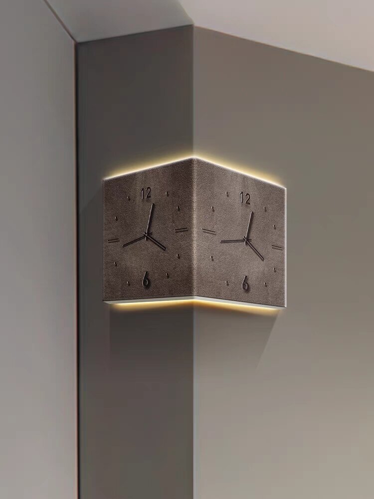 D'Luxe LED-kulmakello - Elegance hinta ja tiedot | Kellot | hobbyhall.fi