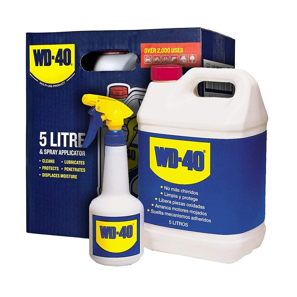 Lubrica uudelleenkäytettävä WD-40 44506 ruisku 5L hinta ja tiedot | Autokemikaalit | hobbyhall.fi