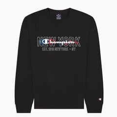 Crewneck sweatshirt champion legacy miehet black 217285kk001 hinta ja tiedot | Miesten puserot ja hupparit | hobbyhall.fi