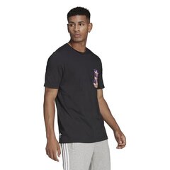 Yung z tee 2 adidas originals miehet black hc7185 hinta ja tiedot | Miesten T-paidat | hobbyhall.fi