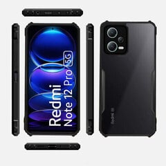 Anti-Drop Xiaomi Redmi Note 12 Pro 5G 6,67", Musta hinta ja tiedot | Puhelimen kuoret ja kotelot | hobbyhall.fi