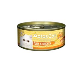 Aatas Cat Tantalizing Tuna&Chicken, 80 g x 24 hinta ja tiedot | Kissanruoka | hobbyhall.fi