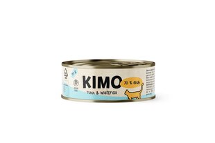 Kimo Tuna&Whitefish kissan märkäruoka, 70g x 24 hinta ja tiedot | Kissanruoka | hobbyhall.fi