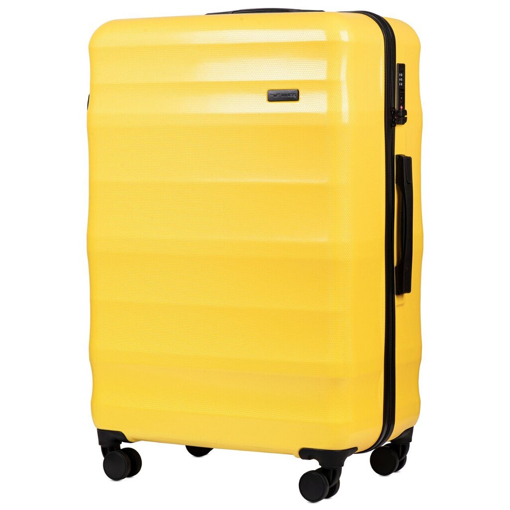 Iso matkalaukku 17268, keltainen hinta ja tiedot | Matkalaukut ja matkakassit | hobbyhall.fi