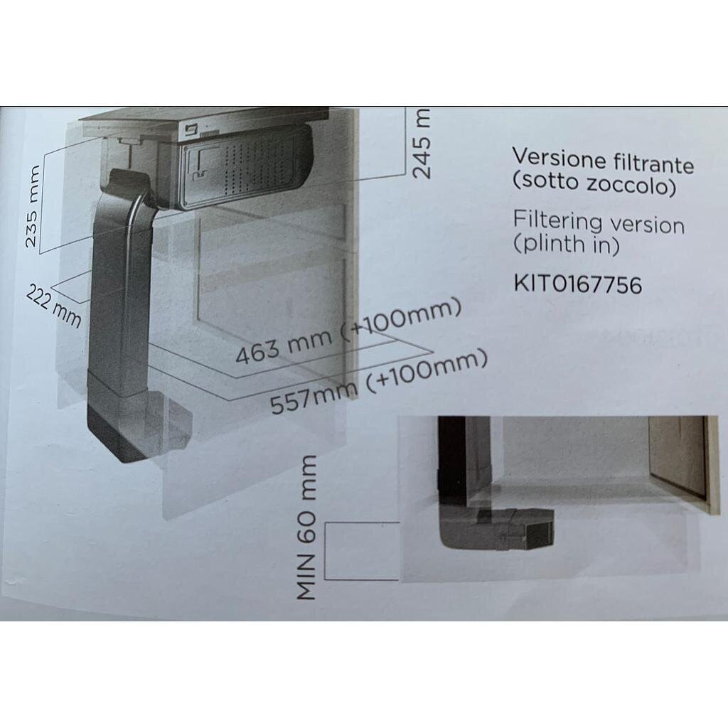 Elica KIT0167756, 1 kpl. hinta ja tiedot | Liesituulettimien suodattimet | hobbyhall.fi