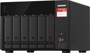 Qnap TVS-675-8G hinta ja tiedot | Ulkoisten kovalevyjen kotelot | hobbyhall.fi