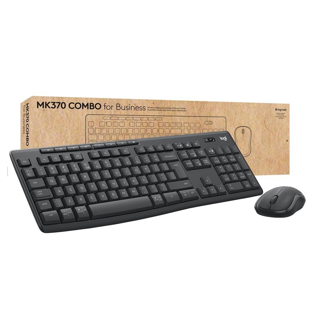 Logitech MK370 Combo for Business (920-012077) hinta ja tiedot | Näppäimistöt | hobbyhall.fi