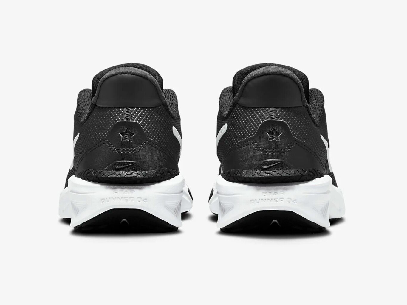 Nike nuorten juoksukengät STAR RUNNER 4 NN (GS), musta-valkoinen hinta ja tiedot | Naisten urheilu- ja vapaa-ajan kengät | hobbyhall.fi