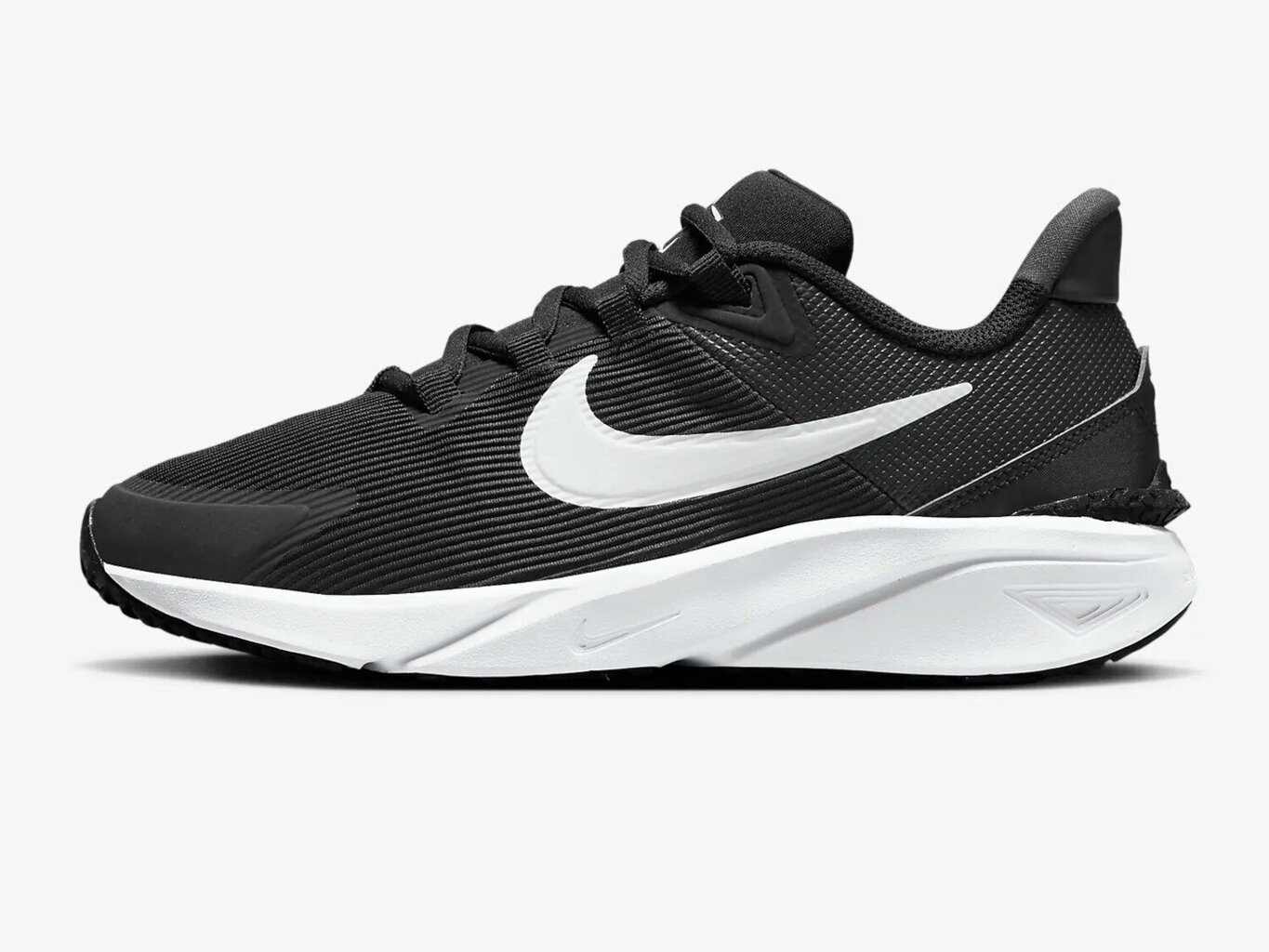 Nike nuorten juoksukengät STAR RUNNER 4 NN (GS), musta-valkoinen hinta ja tiedot | Naisten urheilu- ja vapaa-ajan kengät | hobbyhall.fi