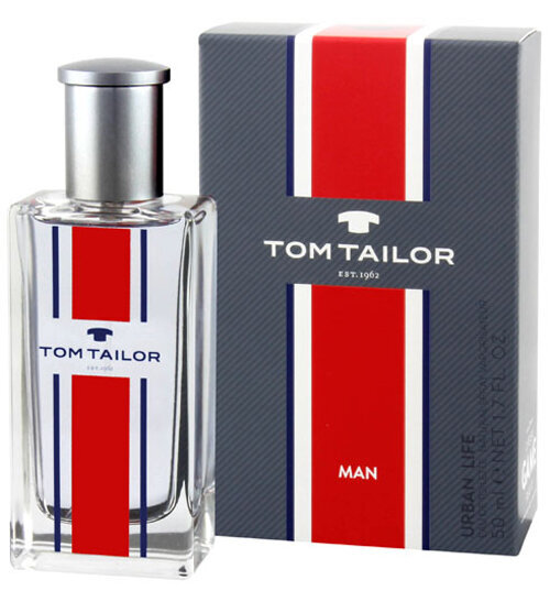 Hajuvesi Tom Tailor Urban Life Man EDT, 50 ml hinta ja tiedot | Miesten hajuvedet | hobbyhall.fi