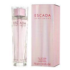 Toalettivesi Escada Sentiment EDT naisille, 75 ml hinta ja tiedot | Naisten hajuvedet | hobbyhall.fi