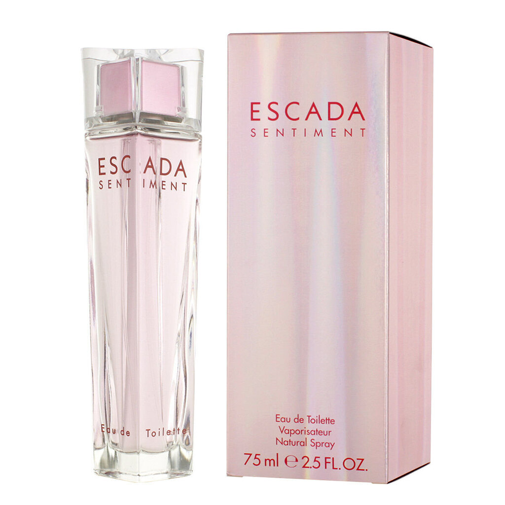 Toalettivesi Escada Sentiment EDT naisille, 75 ml hinta ja tiedot | Naisten hajuvedet | hobbyhall.fi