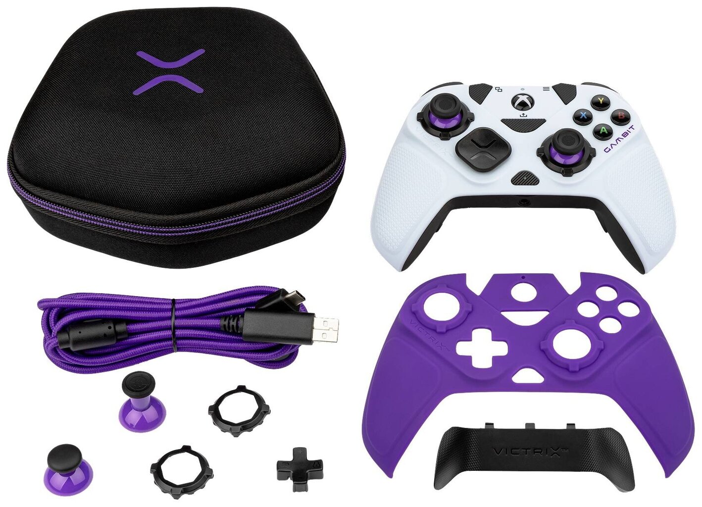 PDP, Xbox Series X|S & PC, Victrix Gambit Tournament Controller - Gamepad hinta ja tiedot | Ohjaimet ja lisätarvikkeet | hobbyhall.fi