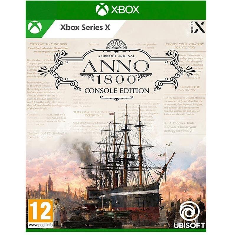 Anno 1800, Xbox Series X hinta ja tiedot | Tietokone- ja konsolipelit | hobbyhall.fi