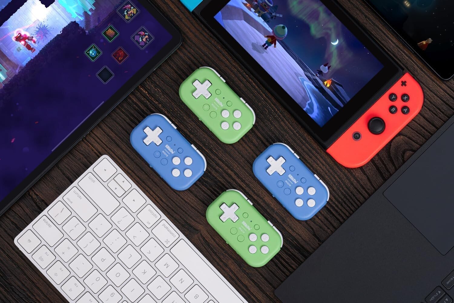 8Bitdo Micro Gamepad Pocket-Size hinta ja tiedot | Ohjaimet ja lisätarvikkeet | hobbyhall.fi