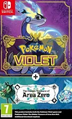 Pokémon Violet + The Hidden Treasure of Area Zero Expansion Pass NSW hinta ja tiedot | Tietokone- ja konsolipelit | hobbyhall.fi