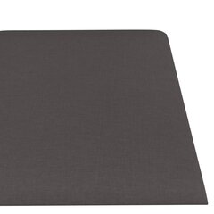 Seinäpaneelit, harmaa, 12 kpl, 60x15 cm, 1,08m² hinta ja tiedot | Sisustuspaneelit | hobbyhall.fi