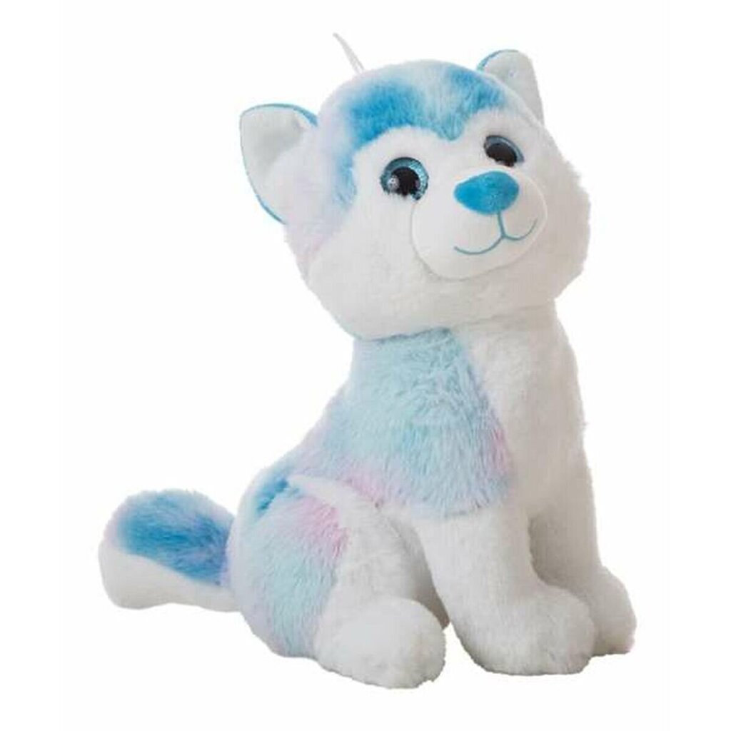 Pehmolelukoira Husky BigBuy Kids 32 cm, sininen hinta ja tiedot | Pehmolelut | hobbyhall.fi