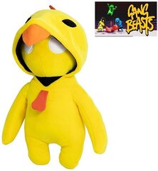 P.M.I Gang Beasts pehmo Kigu maskotti Keltainen Kigu 25cm hinta ja tiedot | Pehmolelut | hobbyhall.fi