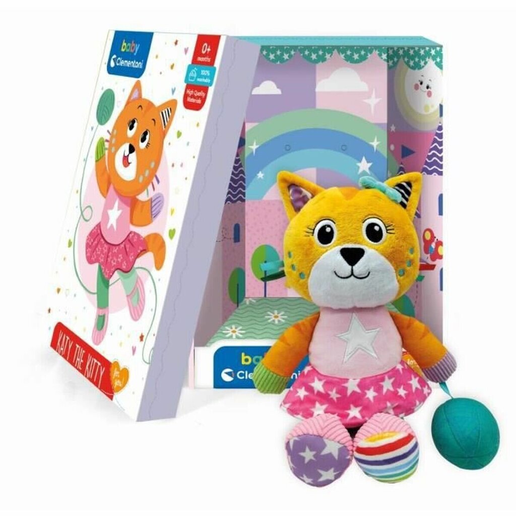 Pehmolelu Clementoni Katy the Kitty, eri värejä hinta ja tiedot | Pehmolelut | hobbyhall.fi