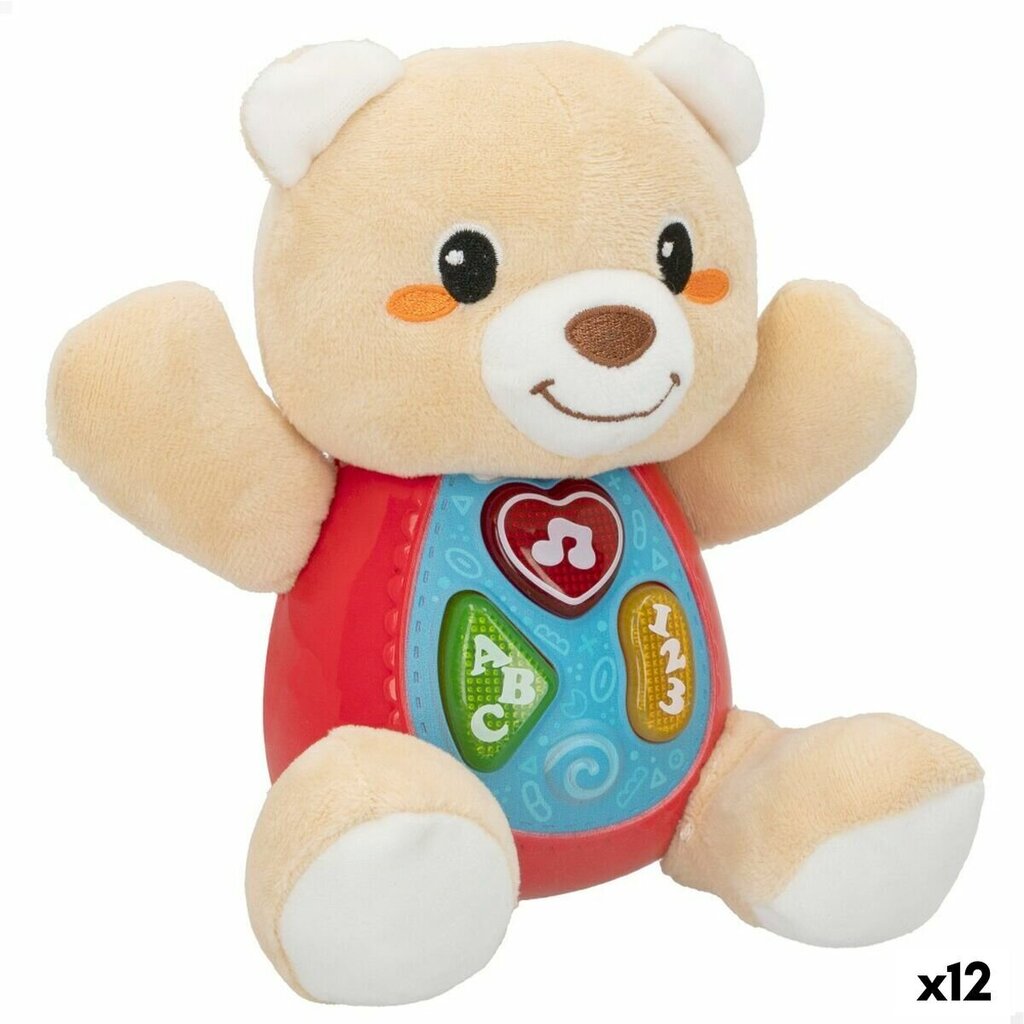 Pehmolelu äänillä Winfun Bear, 12 kpl. hinta ja tiedot | Pehmolelut | hobbyhall.fi