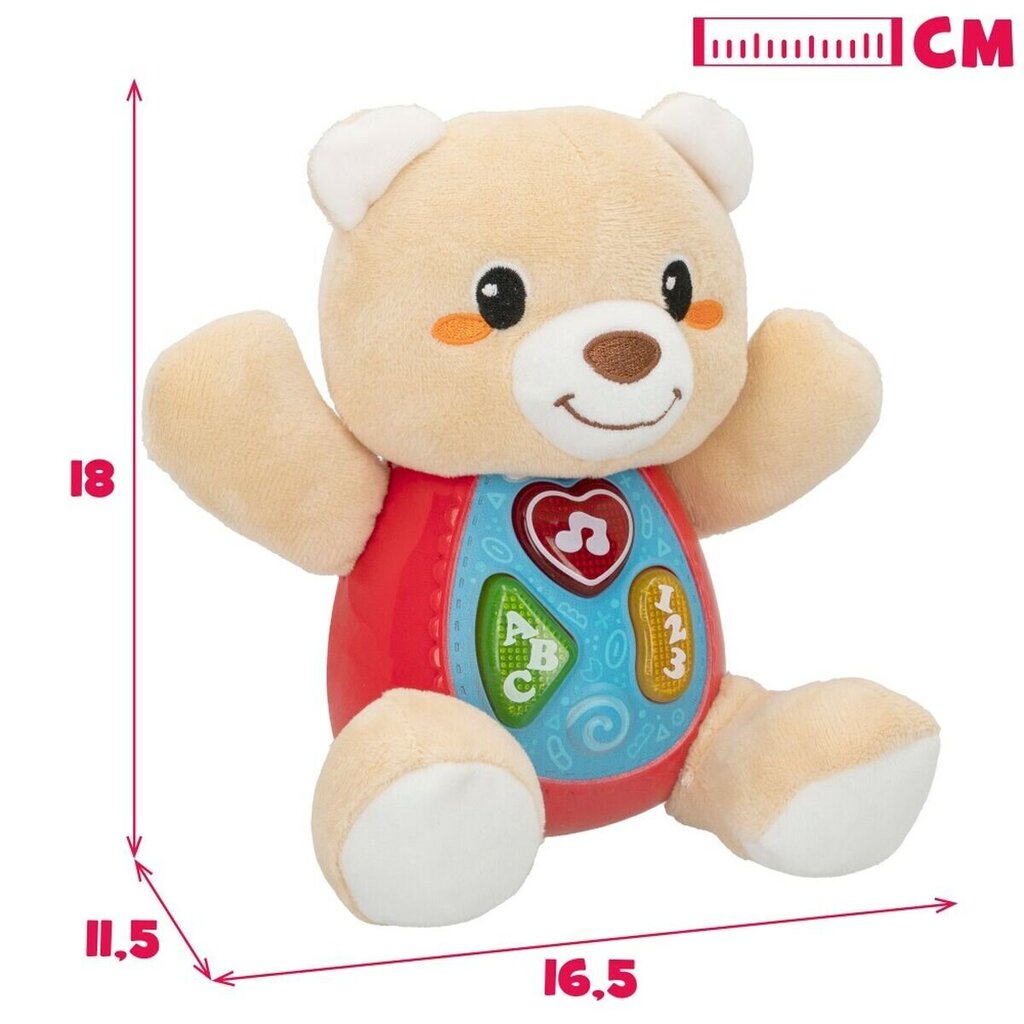 Pehmolelu äänillä Winfun Bear, 12 kpl. hinta ja tiedot | Pehmolelut | hobbyhall.fi