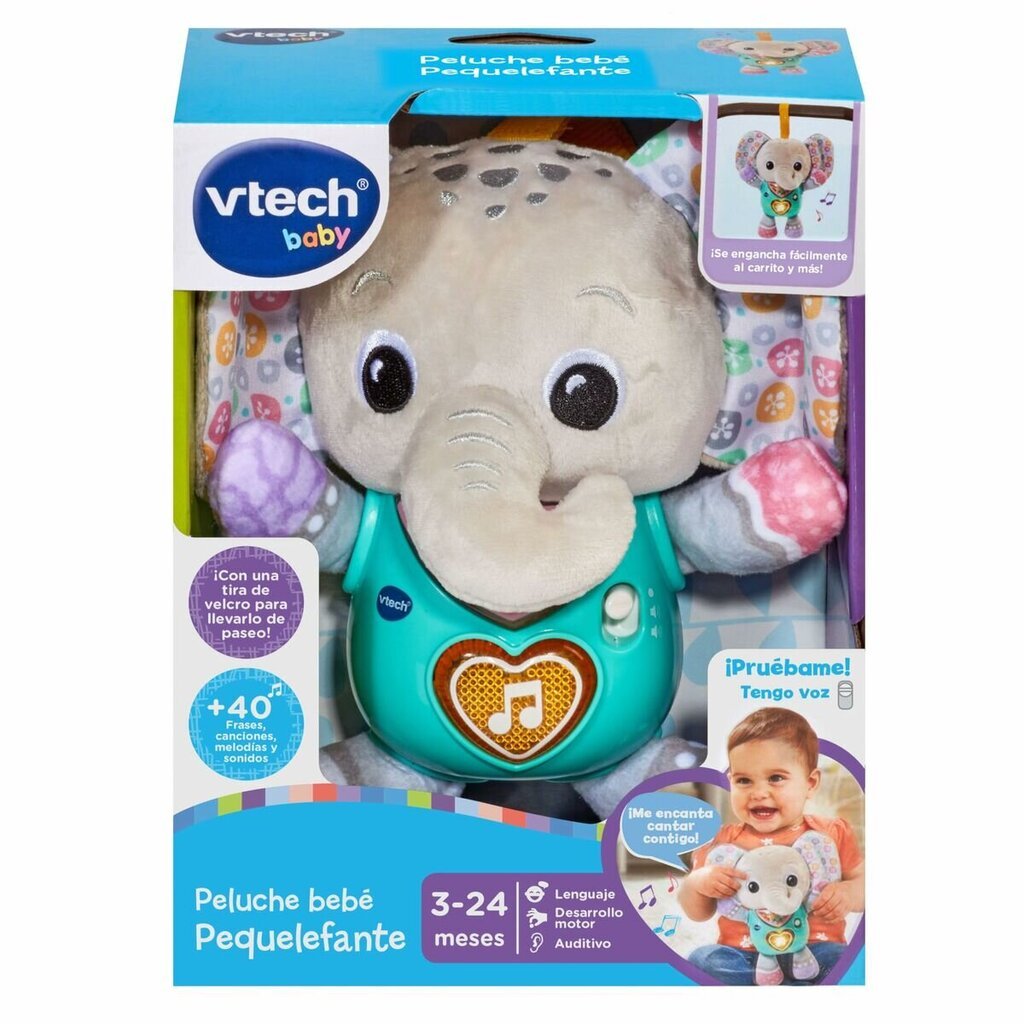 Pehmolelu, jossa on kuuluisa Vtech Elephant hinta ja tiedot | Pehmolelut | hobbyhall.fi