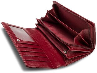 Pierre Cardin Nahka Lompakko Red 05 LINE 106/RED hinta ja tiedot | Naisten lompakot | hobbyhall.fi