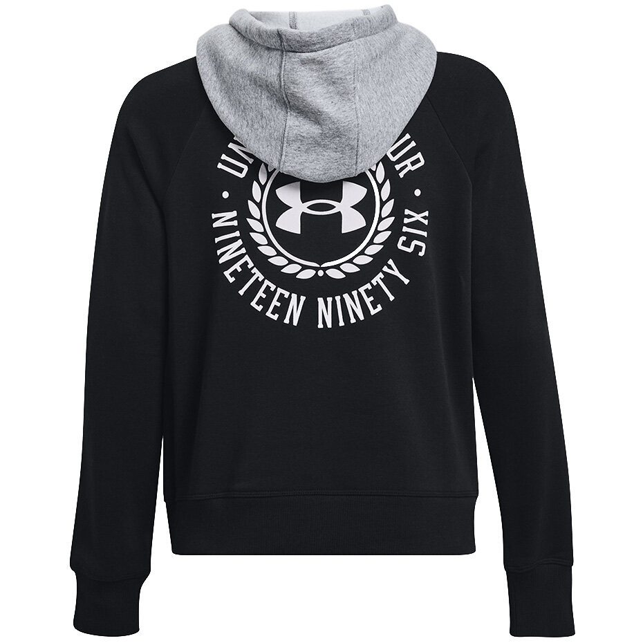 Naisten neule Under Armour Rival Fleece CB musta 1373031 001 hinta ja tiedot | Naisten hupparit, collegepaidat ja villapaidat | hobbyhall.fi