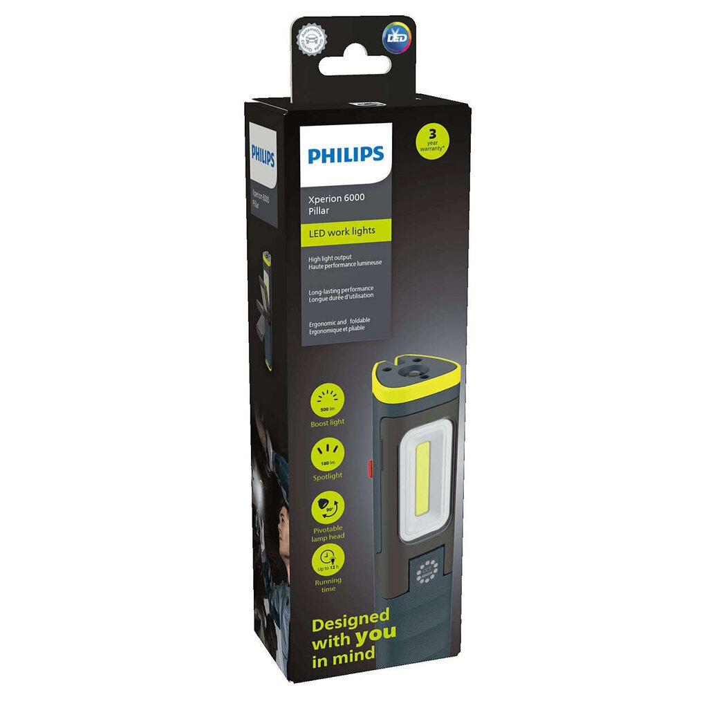 Autotallin valaisin Philips Xperion 6000 Pillar hinta ja tiedot | Lisätarvikkeet autoiluun | hobbyhall.fi