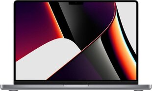 Apple MacBook Pro 14" M1 Pro 16/1TB Space Gray SWE MKGQ3KS/A hinta ja tiedot | Kannettavat tietokoneet | hobbyhall.fi